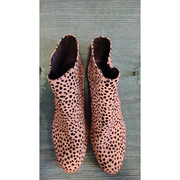 Maurices Women's Cheetah Print Ankle Booties Heels 10.5 - Picture 6 of 10
